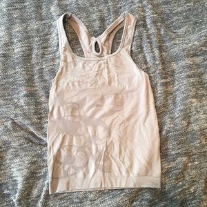 Blue Grey Workout Tank